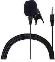 Microfone De Lapela Externo Plug 3.5 130cm