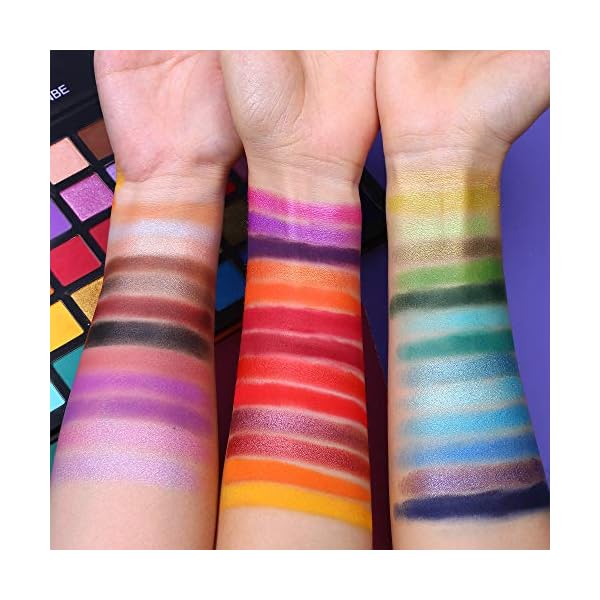 UCANBE Spotlight Eyeshadow Palette Professional 40 Color Eye Shadow Matte Shimmer Makeup Pallet Highly Pigmented Colorful Powder Long Lasting Waterproof Eye Shadow