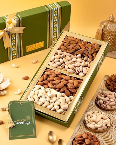HyperFoods® Bhai Dooj Tikka for Brother Dry Fruits Gift Box Pack ...