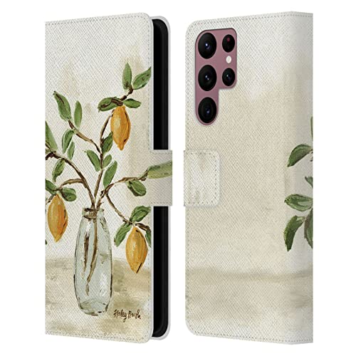 Funda Samsung S22 Ultra 5G cuero libro carcasa protectora Haley Bush floral