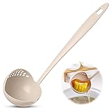 Stovetop Cabbage Roll Soup - 51EvrsccnVL. SL160 2 in 1 Soup Ladle for Kitchen, Ladle Spoon Soup Strainer with Long Handle for Cooking Easy Serving (Beige)