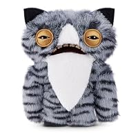 Fuggler Alley Cats – Peluche 22 Cm Cheezee (blanc), Monstre Chat Avec Dents Humaines, ZURU, Drôle Et Moche, Collection, Pour Enfants, Ados Et Adultes