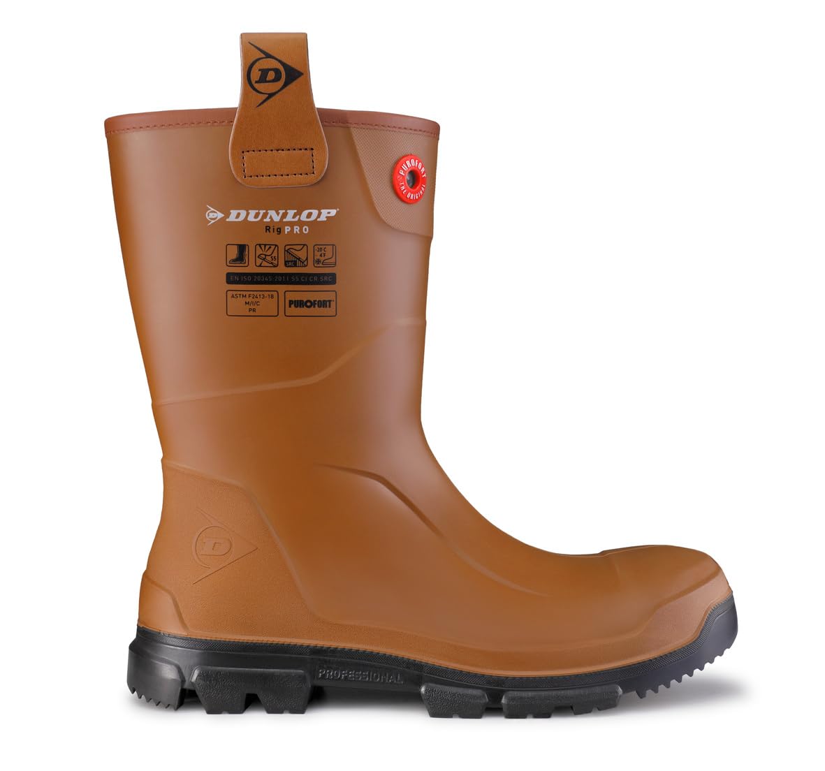 DUNLOP Protective Footwear, Purofort RigPRO Full Safety
