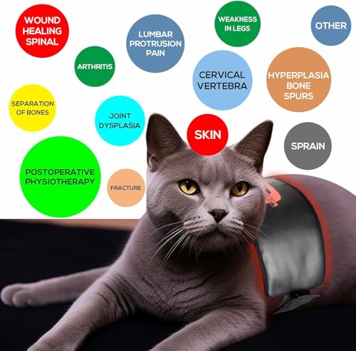 Image of Red Light Therapy Belt for Pets, Portable Red Light Therapy for Dogs,Wearable Red Infrared Light Therapy Devices for Dogs Tissue Repair, Joint & Back Pain