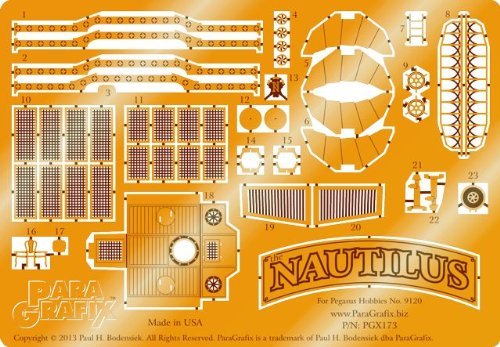 VCSHobbies Paragrafix - Nautilus Photoetch Set - PGX173