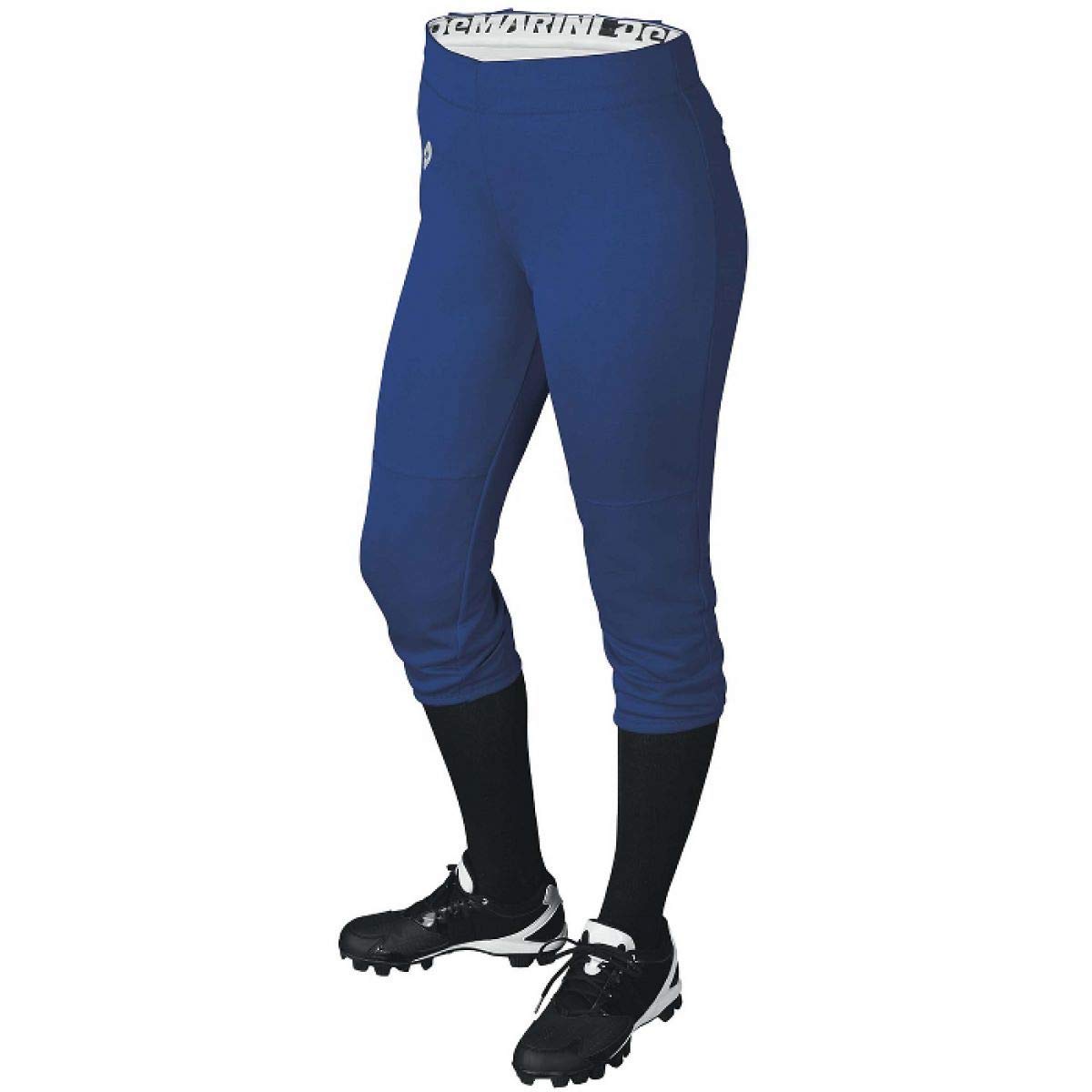 DeMarini Girls' Sleek Softball Pants - Royal, X-Small