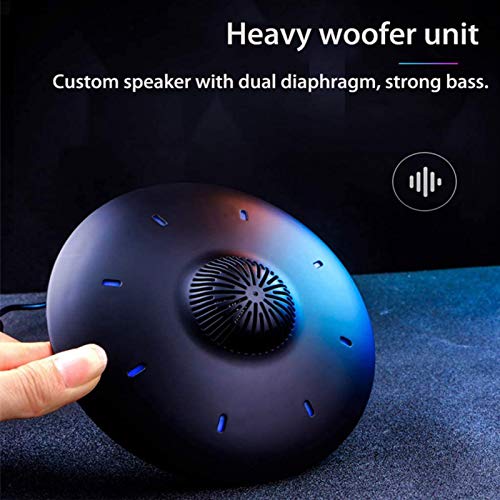 Magnetische UFO Bluetooth-luidspreker, high-tech, magnetische levitatie Luidspreker Licht met Touch-knop voor… - Image 6