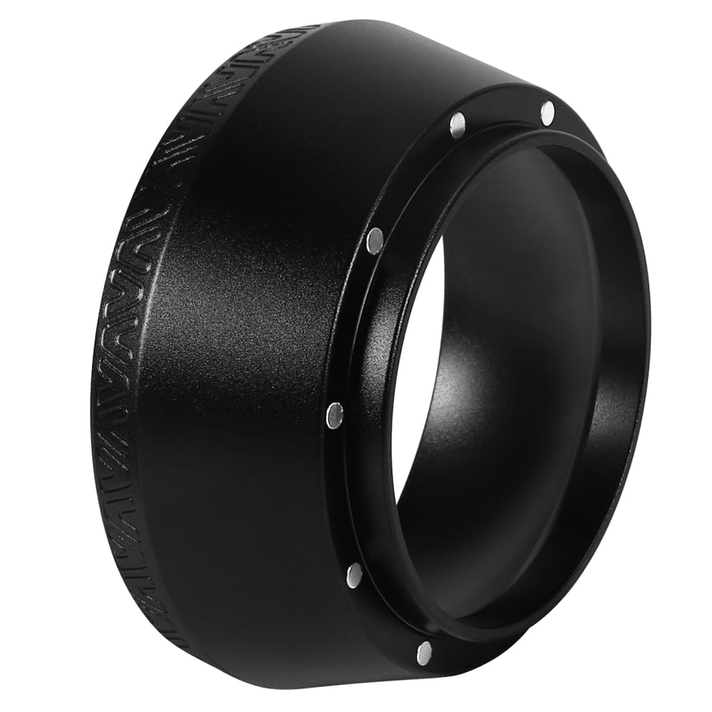 PAMISO Magnetic Dosing Funnel, 58mm Espresso Dosing Funnel Aluminous Alloy Compatible with Breville 58mm Bottomless Portafilter