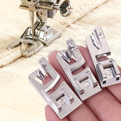 Set de 3 Pies para Máquina de Coser Rolled Hem Estrecho