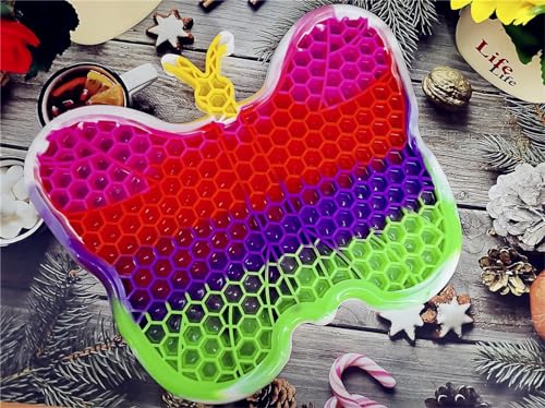 PSDFH Butterfly Shape Gel Seat Small Cushion for Kid,Thick Seat Cushion for Classroom Chair, Wheelchair Cushion, Car Cushion, Home Study Chair