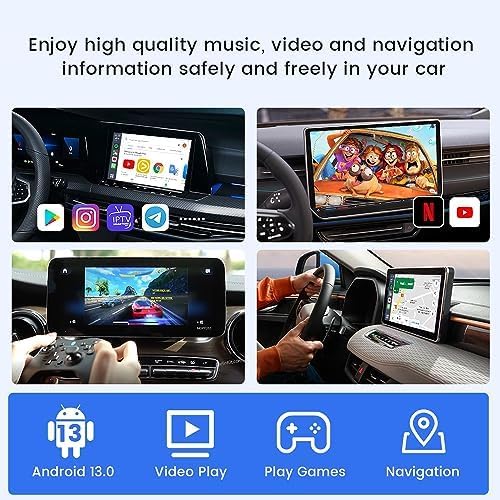 Car screen displaying various multimedia and navigation options