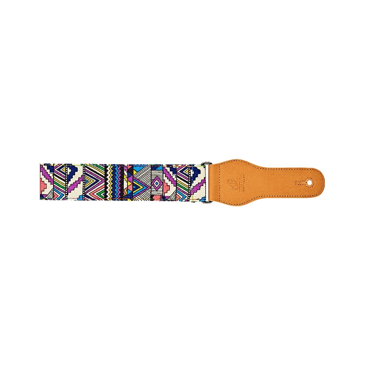 Ortega Guitars Adjustable Long Guitar Strap / Belt – Acoustic Guitar / Bass, Electric Guitar / Bass – Creative Series – Cotton, Modern Arts (OCS-510)