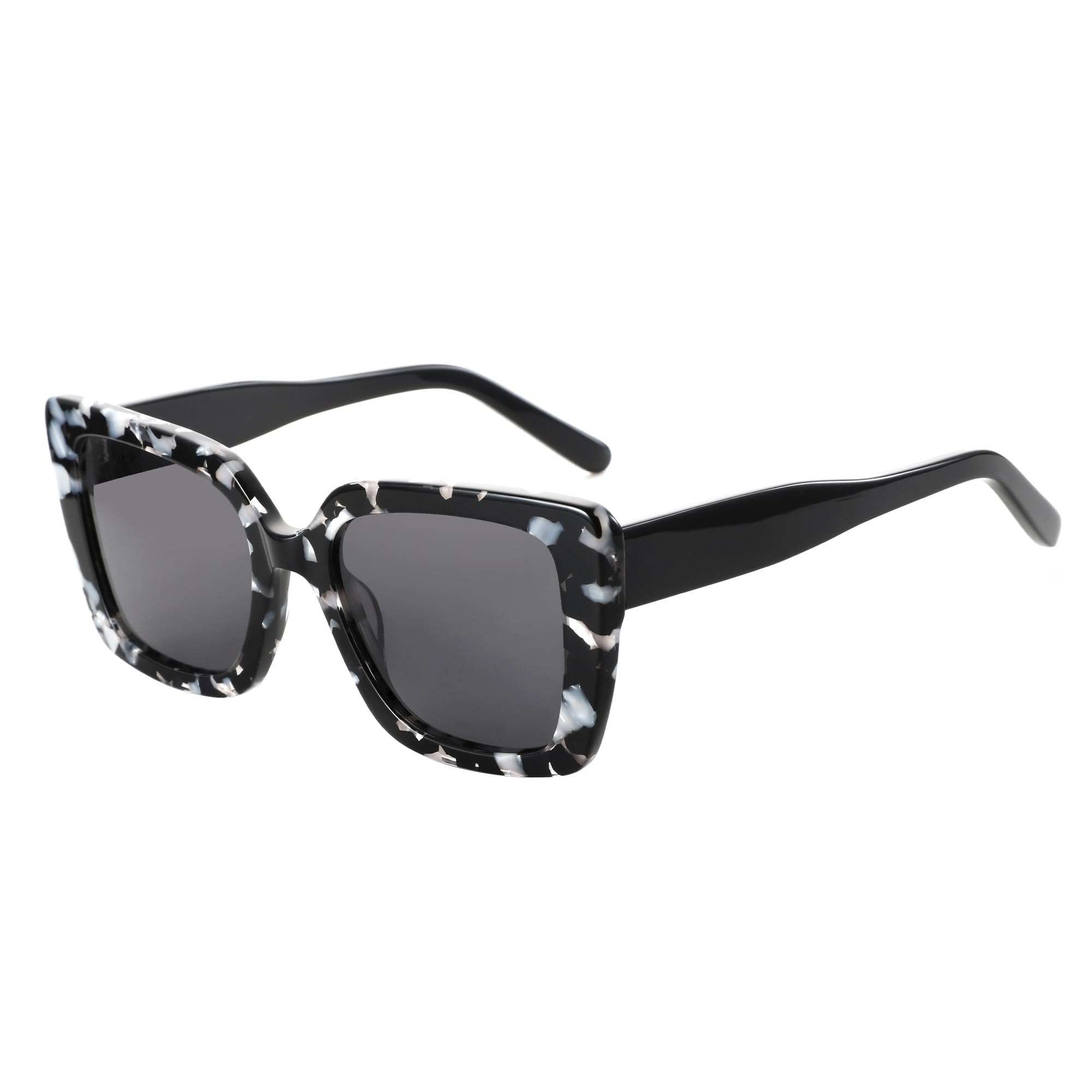 Polarized Sunglasses for Womens Square: Trendy Classic Sun Glasses for Ladies - Designer…