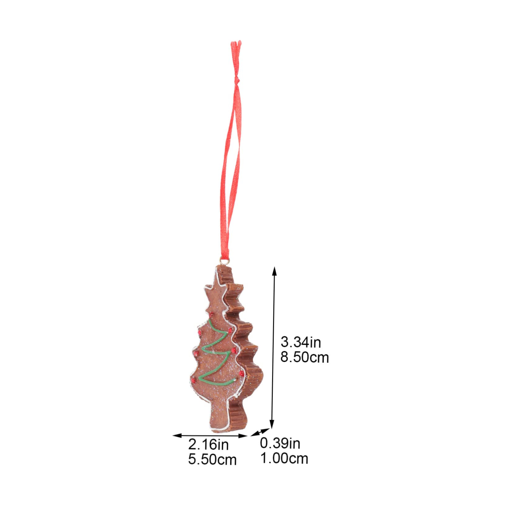 Alipis 4 Decorazioni Per Lalbero Di Natale in Stile Cartone Animato Ornamenti Pendenti Per Lalbero Di Natale Decorazioni Per La Casa