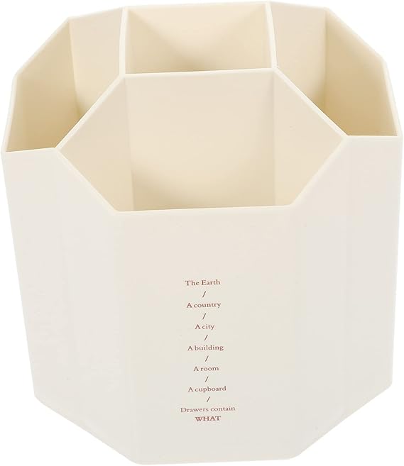 COSMEVIVI Make Up Pinsel Aufbewahrungseimer Süßer Make Up Pinselhalter