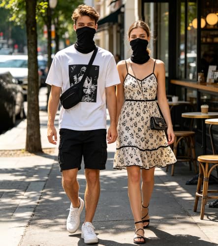 Image of Fishing Neck Gaiter, Sun Protection Face Mask, Cooling Neck Shield Scarf Cycling Balaclava Bandana for Men and Women
