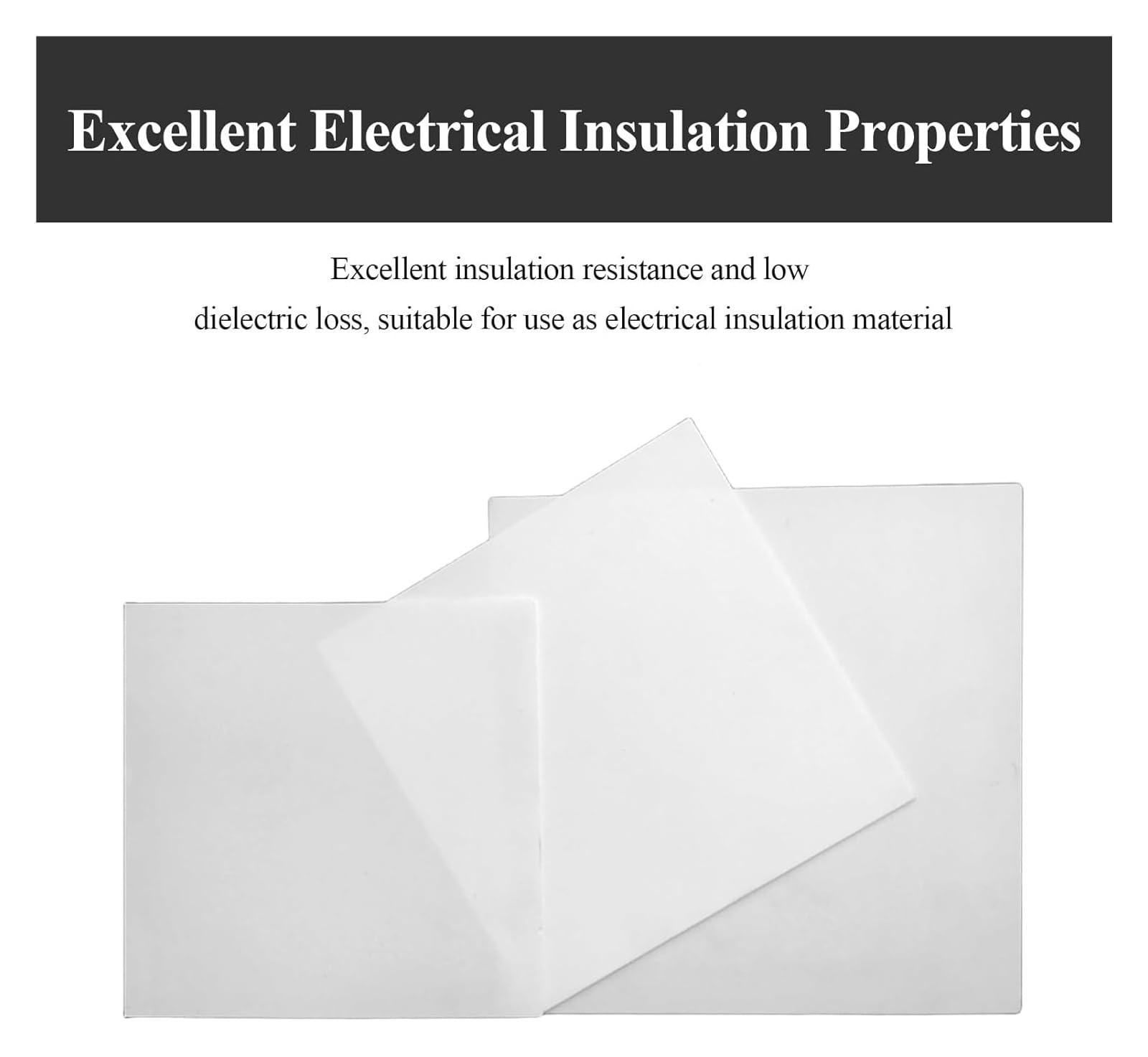 Lot de 10 feuilles isolantes carrées en céramique d'alumine, épaisseur 1 mm, adaptées aux pièces de précision et aux applications industrielles(25x30x1mm)