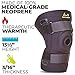 BraceAbility Bariatric Knee Brace for Large Legs - Plus Size Knee Brace with Side Stabilizers for Big Men or Women, Arthritis, Patellar Tendonitis, Obese Chondromalacia Pain, Instability (3XL)