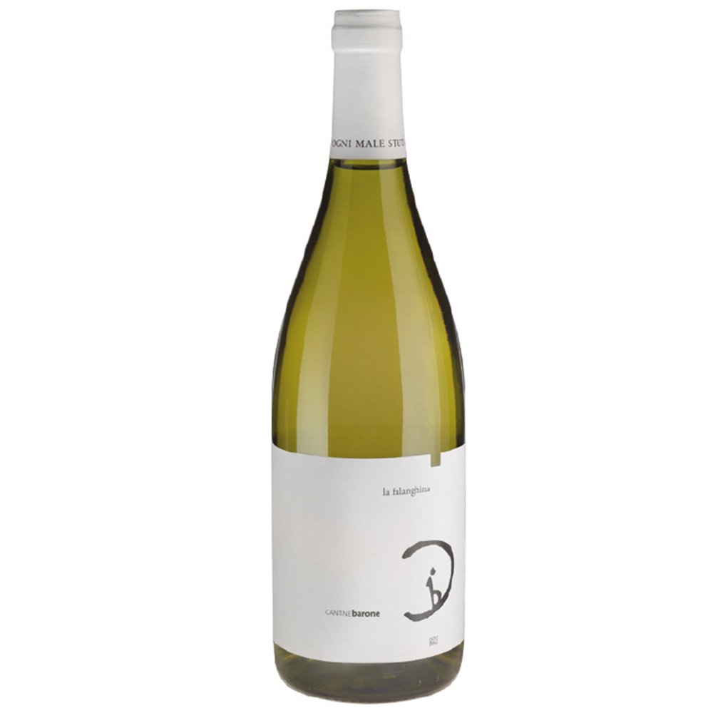 Barone Falanghina Igt Campania 2017|Vino Bianco Cantine Barone|I Vini del Cilento|Confezione da 6 Bottiglie da 75Cl|Idea Regalo|Il Vino della Dieta Mediterranea