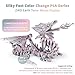 ZIRO 3D Printer Filament, Shiny PLA Fast Gradient Color Change, Glossy Color Change by Length PLA, Fit Most FDM 3D Printers, Dimensional Accuracy +/-0.03mm, 1KG/2.2lb Spool, Earth Tone(Silk)