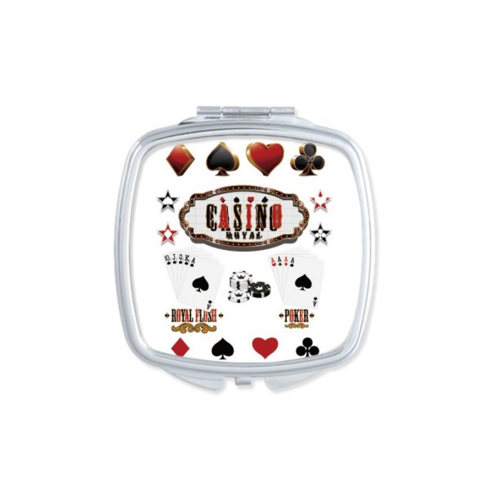 Miroir de maquillage compact portable casino résout le problème des retouches nomades