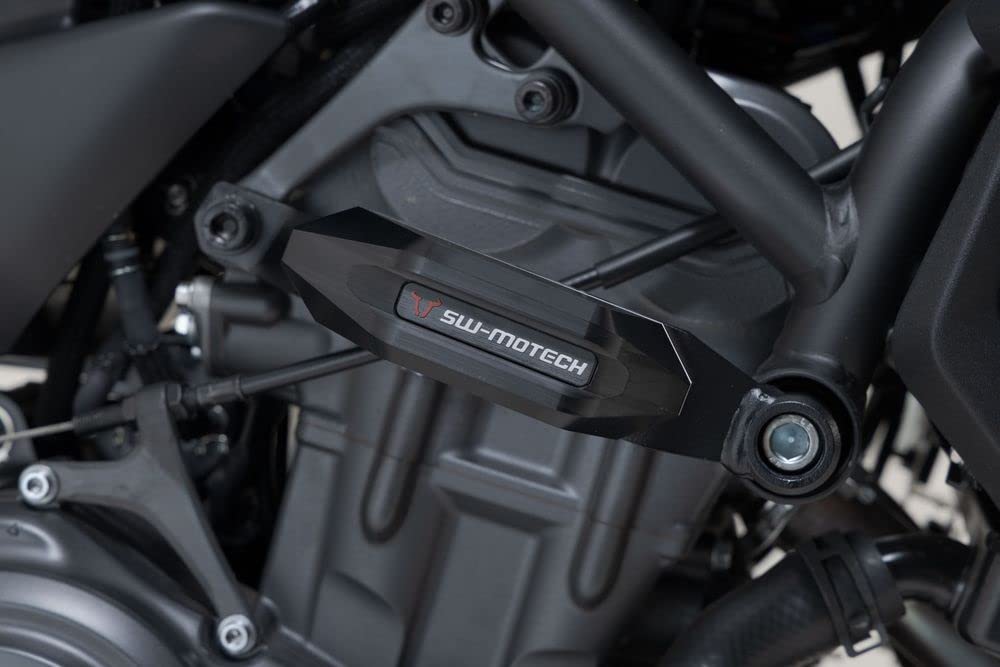 Patins de protection SW-MOTECH YAMAHA MT-07 (14-) Noir