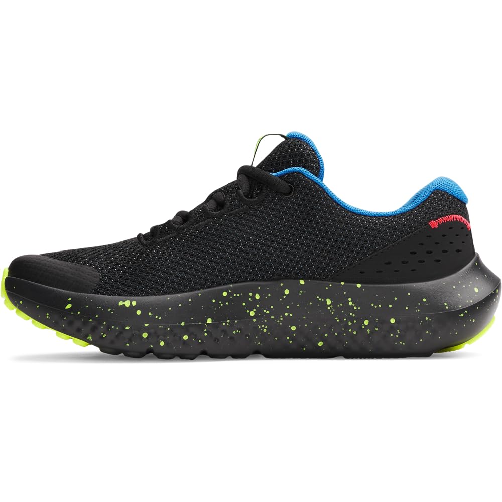 Under Armour UA BGS Surge 4 RUNNING for unisex-kid 38 EU BLACK