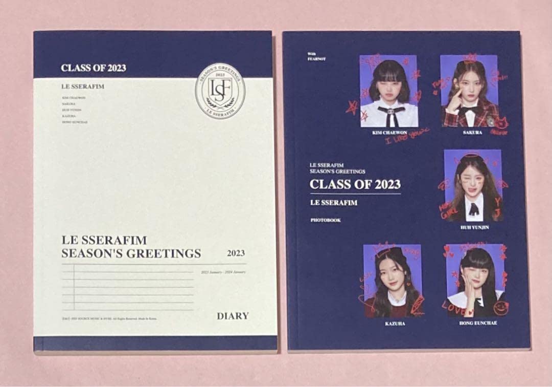 アイドル LE SSERAFIM 2023 SEASON'S GREETINGS NEWS | LE SSERAFIM Japan official site