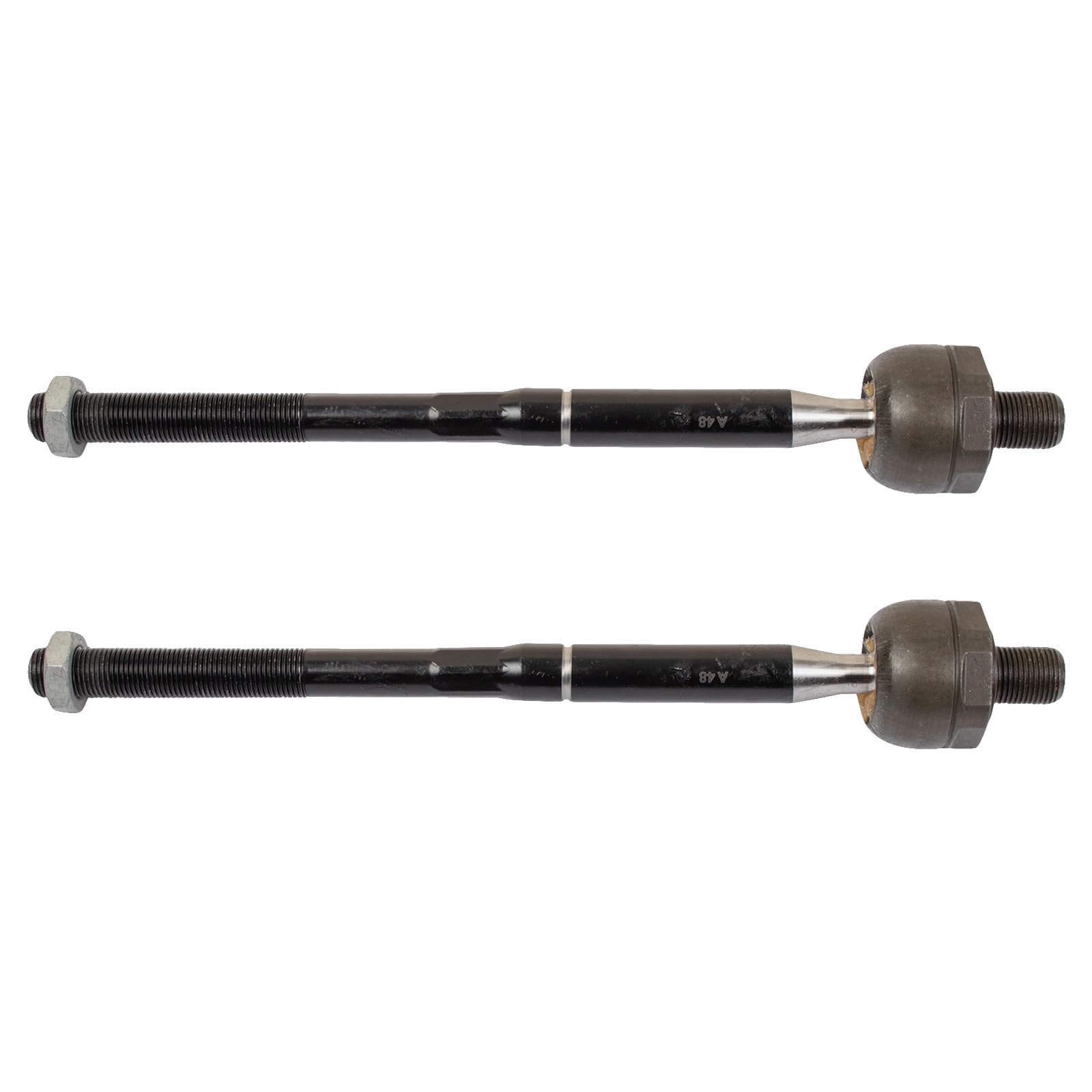 TRQ Front Inner Tie Rod Driver and Passenger Side Compatible with 2015-2022 Ford Mustang