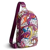 Vera Bradley Featherweight Lorman Sling Backpack, Flutter
