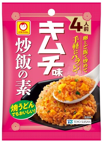 キムチ味 炒飯の素 3人前 x12個(炒飯の素/混ぜるだけ/簡単・時短) キムチ風味 鶏・魚介の旨み (炒飯/焼き飯) 東洋水産
