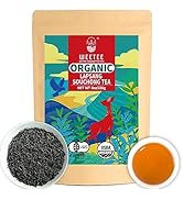 WT WEETEE Organic Lapsang Souchong Tea Loose Leaf, Organic Smoky Black Tea 8 Ounces, Natural...
