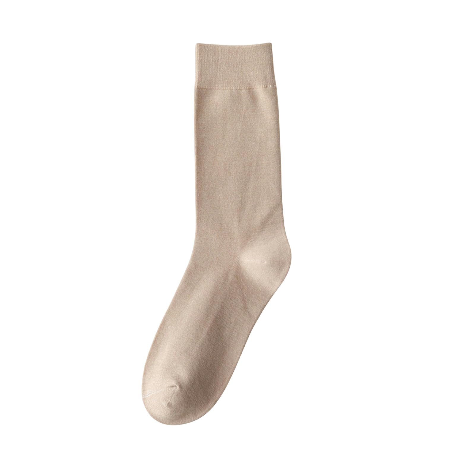 MdybF Calcetines Hombre Calcetines Comerciales De Color Sólido Masculino Calcetines De Algodón Puro Desodorante