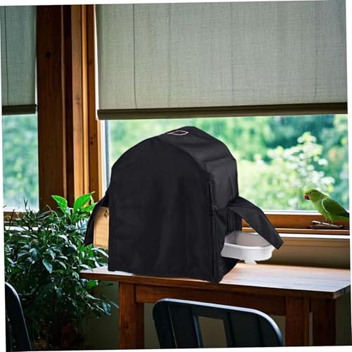 LDJFCCA Capas de gaiola de pássaros para noite 29 x 21 x 40 cm, quente e respirável, capa gaiola pás