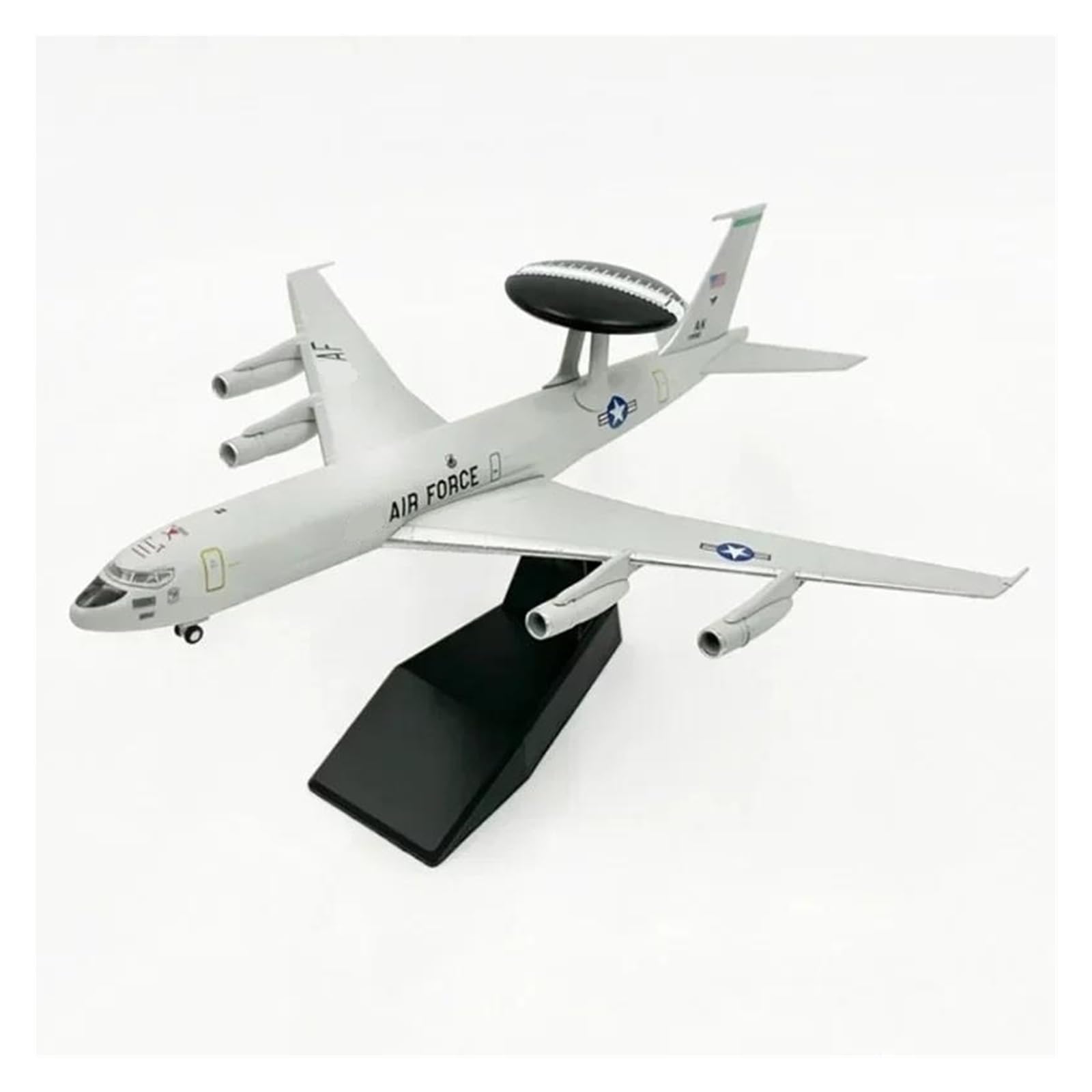 Avión militar E-3 AWACS a escala 1:200, maqueta coleccionable de metal fundido 8