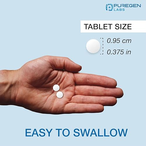 Miniatura 7 de Puregen Labs - Enzima de lactasa de acción rápida 9000 FCC, píldoras de intolerancia a la lactosa 360 tabletas