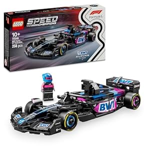 Voiture de Course F1 LEGO Speed Champions BWT Alpine Team A524