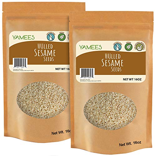 Sesame Seeds - 32 Oz (16 Oz Each) – Hulled Sesame Seeds –