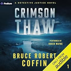 Crimson Thaw Audiolibro Por Bruce Robert Coffin arte de portada