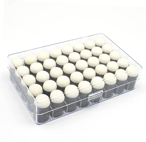 Miniatura 8 de EXCEART 40 Uds., pincel de pintura para dedos, espuma Daubers, herramientas para hacer tarjetas, sellos, almohadilla de tinta para manualidades,