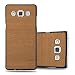 Produktbild Cadorabo Hülle für Samsung Galaxy A5 2015 in Woody BRAUN  Hardcase Handyhülle aus Plastik gegen Kratzer und Stöße  Schutzhülle Bumper Ultra Slim Back Case Hard Cover