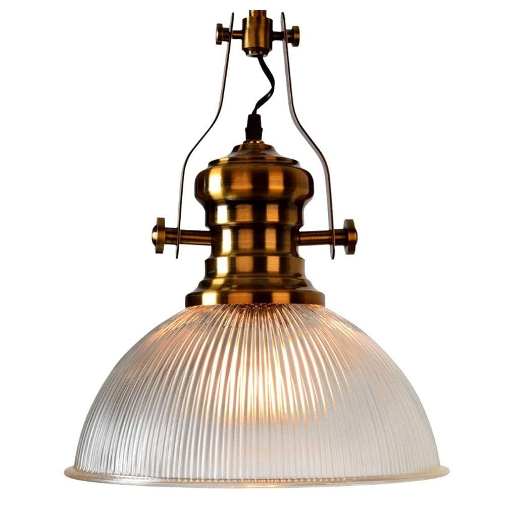 Luz colgante de una sola cabeza con cadena ajustable de 80 cm para cocina y comedor