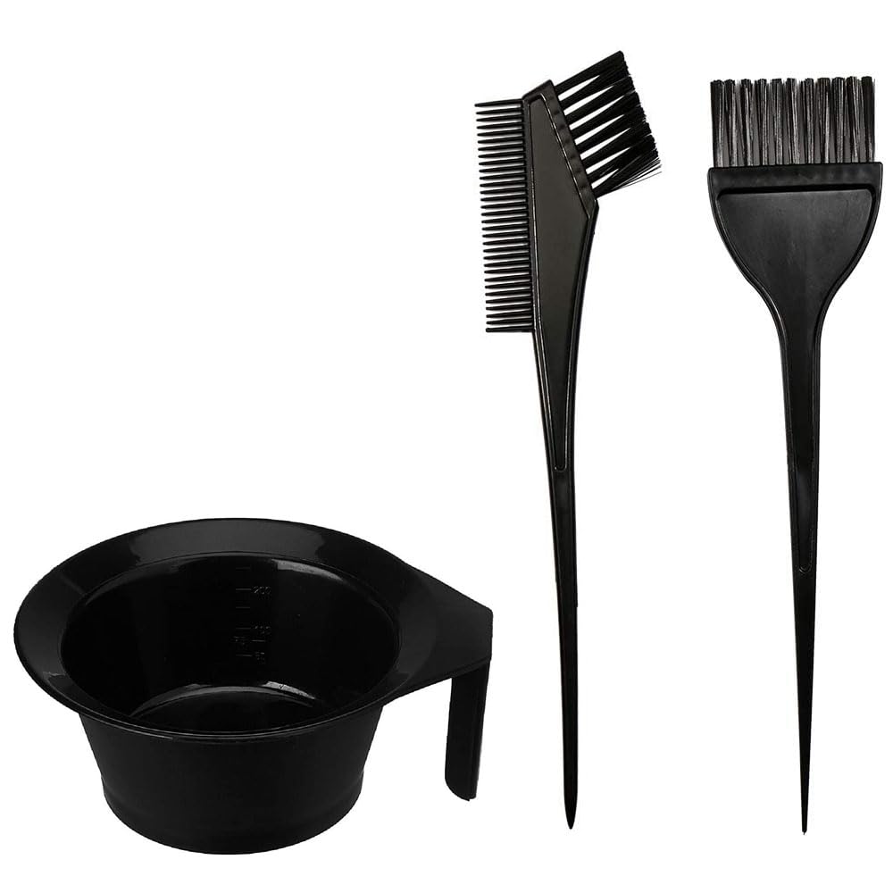 NYAMAH SALES Silicone Highlight Hair Cap with Needle Professional Reusable Highlighting Poked Hole Cap with 2 in 1 Brush, Hair Colour brush and Hair Dye Curved Dish   - Multi Color. - Image 9 thumbnail