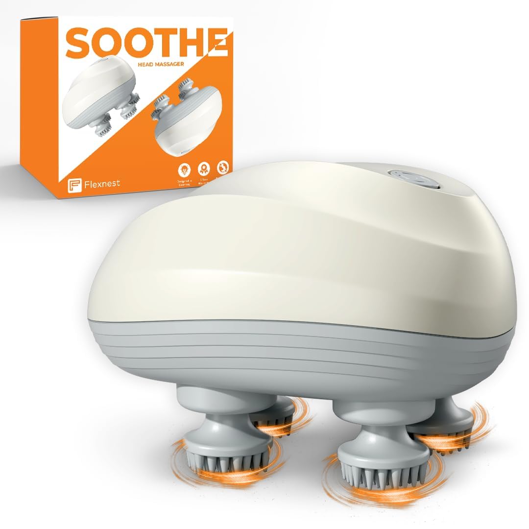 See full amazon price history chart for Flexnest Soothe Scalp Massager | 96 Silicon Kneading Points with Detachable Heads | Scalp, Body & Head Massager for Hair Growth Electric Handheld Massager (White) Flexnest Soothe Scalp Massager | 96 Silicon Kneading Points with Detachable Heads | Scalp, Body & Head Massager for Hair Growth Electric Handheld Massager (White) (B0D8KZ2ZFZ) Amazon Price History, Amazon Price Tracker