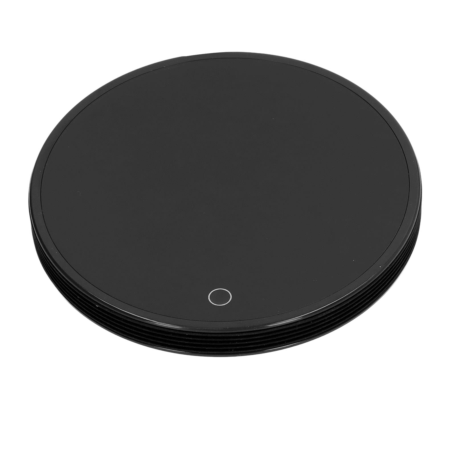 Placa calentadora de tazas portátil de aleación de aluminio negra elegante