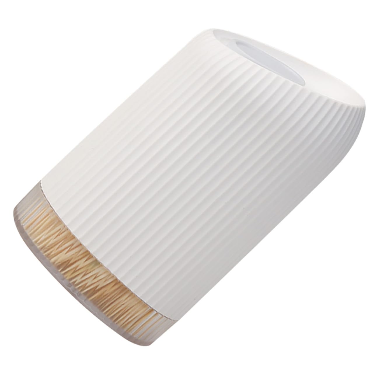 BRIGHTFUFU 1Set Toothpick Dispenser with Slide Cover and Toothpicks Plastic Toothpick Holder for Home and Outdoor Use Convenient Storage for Easy Access