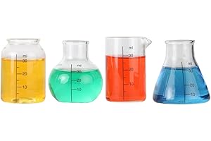 Dr. Beaker Science Beaker and Flask Shot Glasses