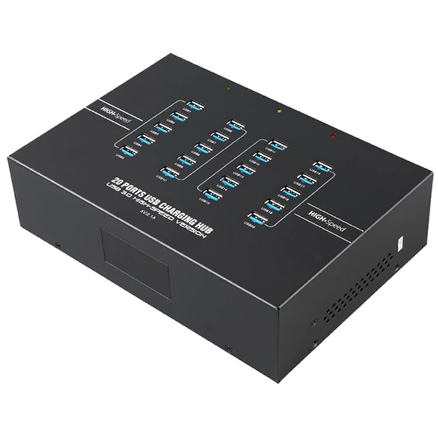UHPPOTE Station de Charge et de synchronisation de données USB 3.0 de qualité Industrielle 2,1 A 20 Ports