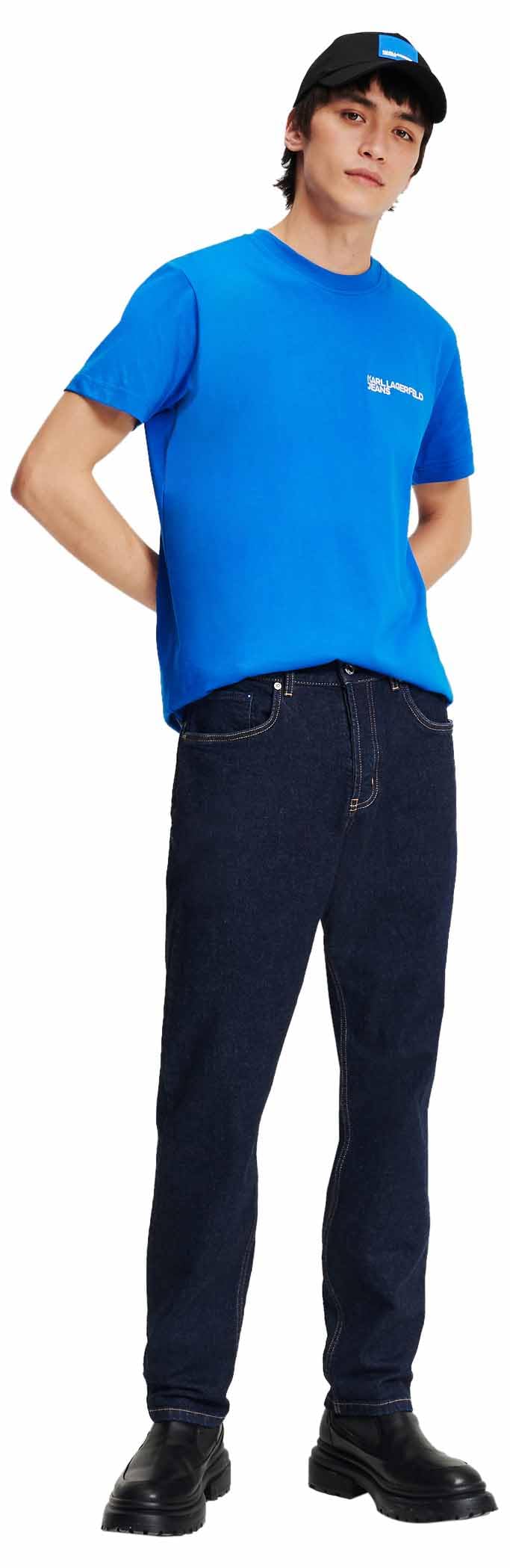 KARL LAGERFELD JEANS, Men's, Tapered Denim, Tapered Leg, Blue, 3230