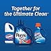 Purex Liquid Laundry Detergent Plus Clorox2 Stain Fighting Enzymes, Original Fresh, 128 Fl Oz